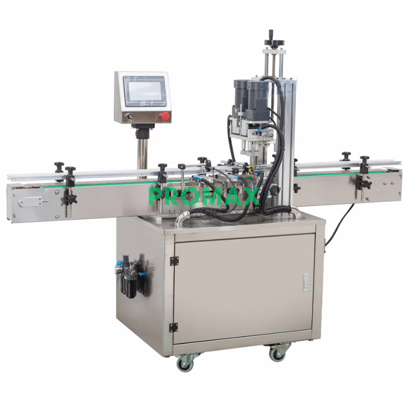 YL-F Auto 4-wheel spary essential oil bottle capping machine