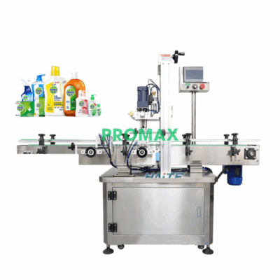 YL-F Auto 4-wheel spary essential oil bottle capping machine2