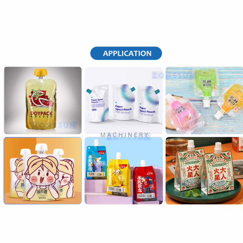 GTSP2 Dual-Head Spout Pouch Filling and Manual Capping Machine 2