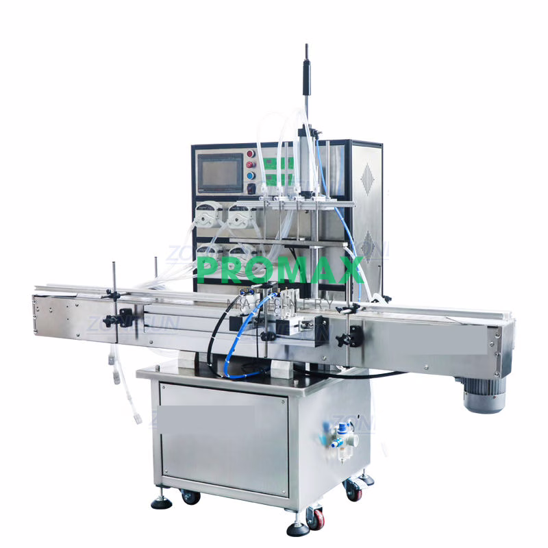 VTMP80C เครื่องบรรจุของเหลวหัวอัตโนมัติ peristaltic pump