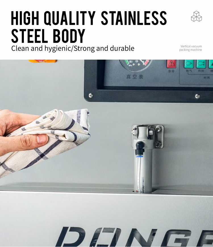 VS-600L is a multifunctional external vacuum packaging machine