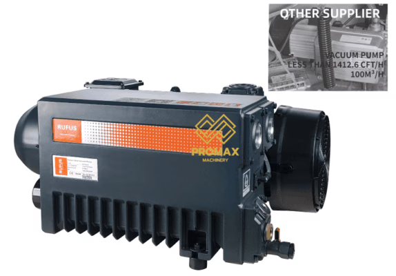 เครื่องซีลสูญญากาศแบบสองห้องรุ่น DZQ-700/2SA FLAT