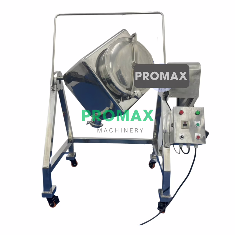 MX-50 เครื่องผสมผงทรงลูกเต๋า50ลิตร,100ลิตร CUBIC MIXER