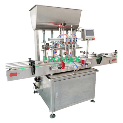 GT4G เครื่องบรรจุ4หัวอัตโนมัติพร้อมเครื่องปิดขันฝา