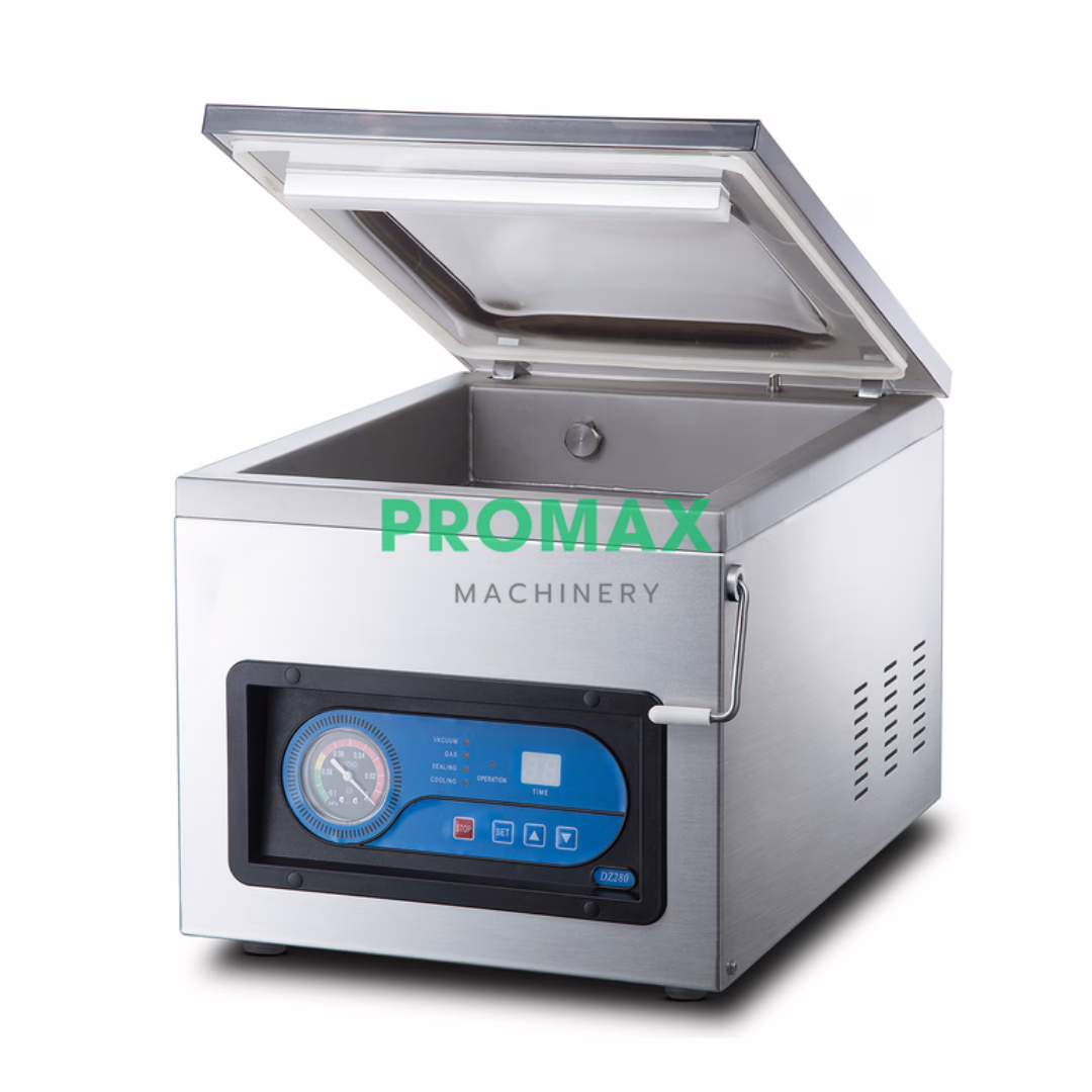 DZ280 เครื่องซีลสูญญากาศตั้งโต๊ะ