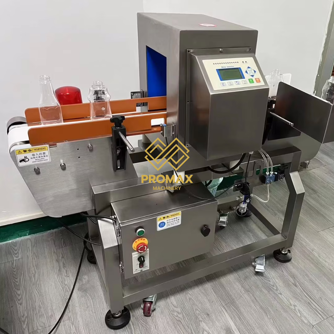 เครื่องตรวจจับโลหะ อาหาร สายพานลำเลียง