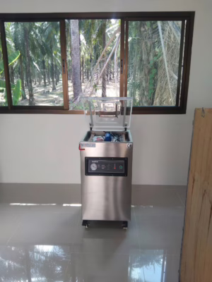 จัดส่ง เครื่องซีลสูญญากาศ vm-400 9 เครื่อง ทั่วไทย