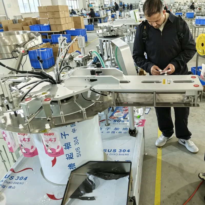 LGD20 Double-head Nozzle Bag Filling and Capping Machine