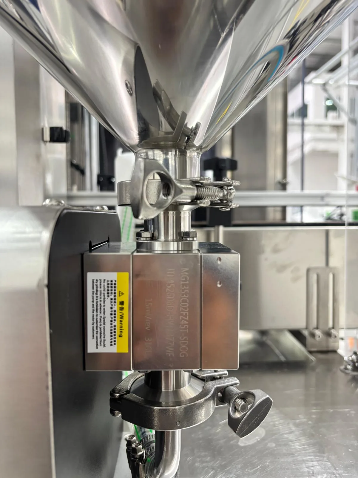 filling machine gearpump servo motor